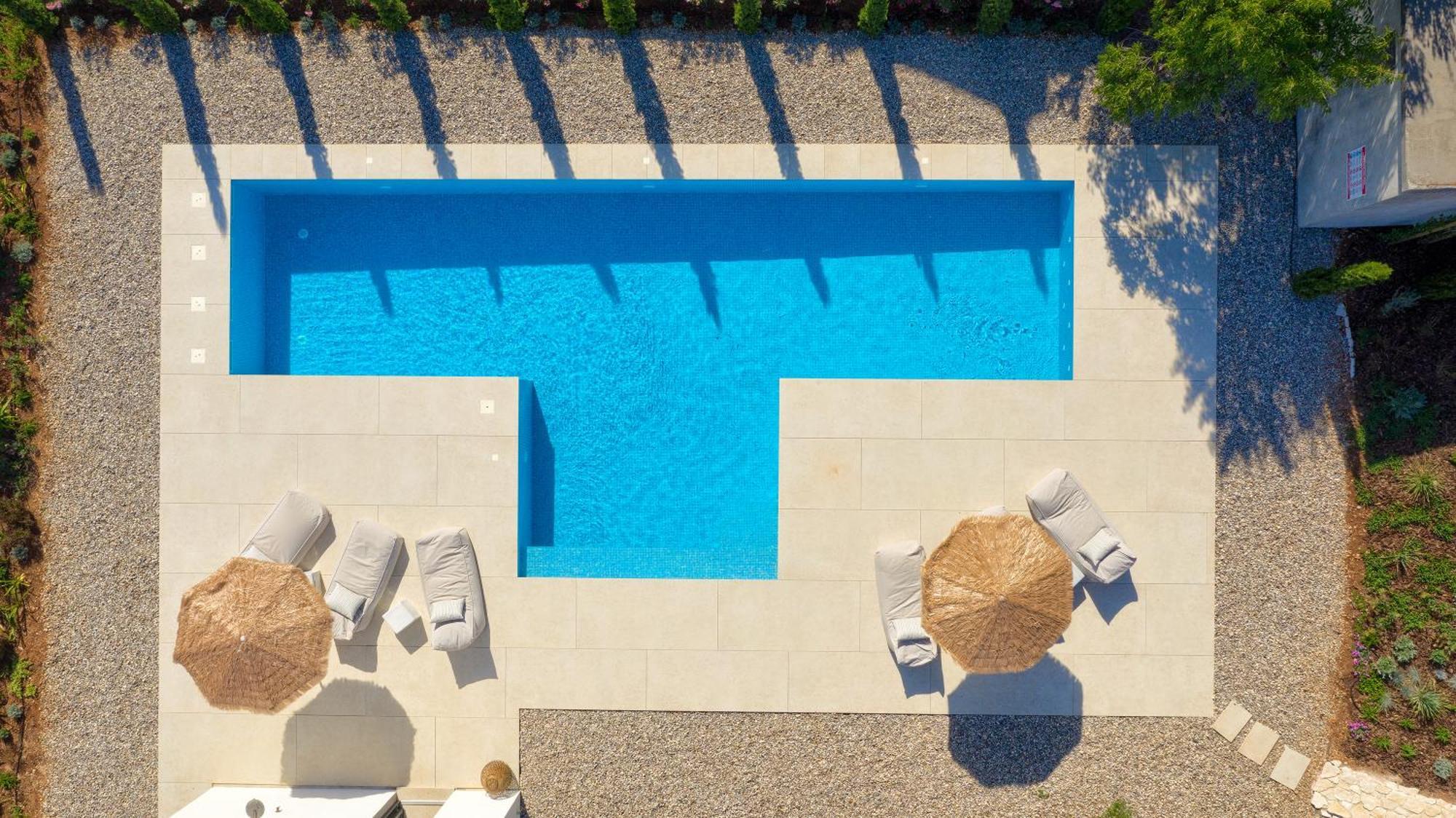 Hvar Luxury Villa And Pool With View In Heart Of Stari Grad Стари Град Экстерьер фото