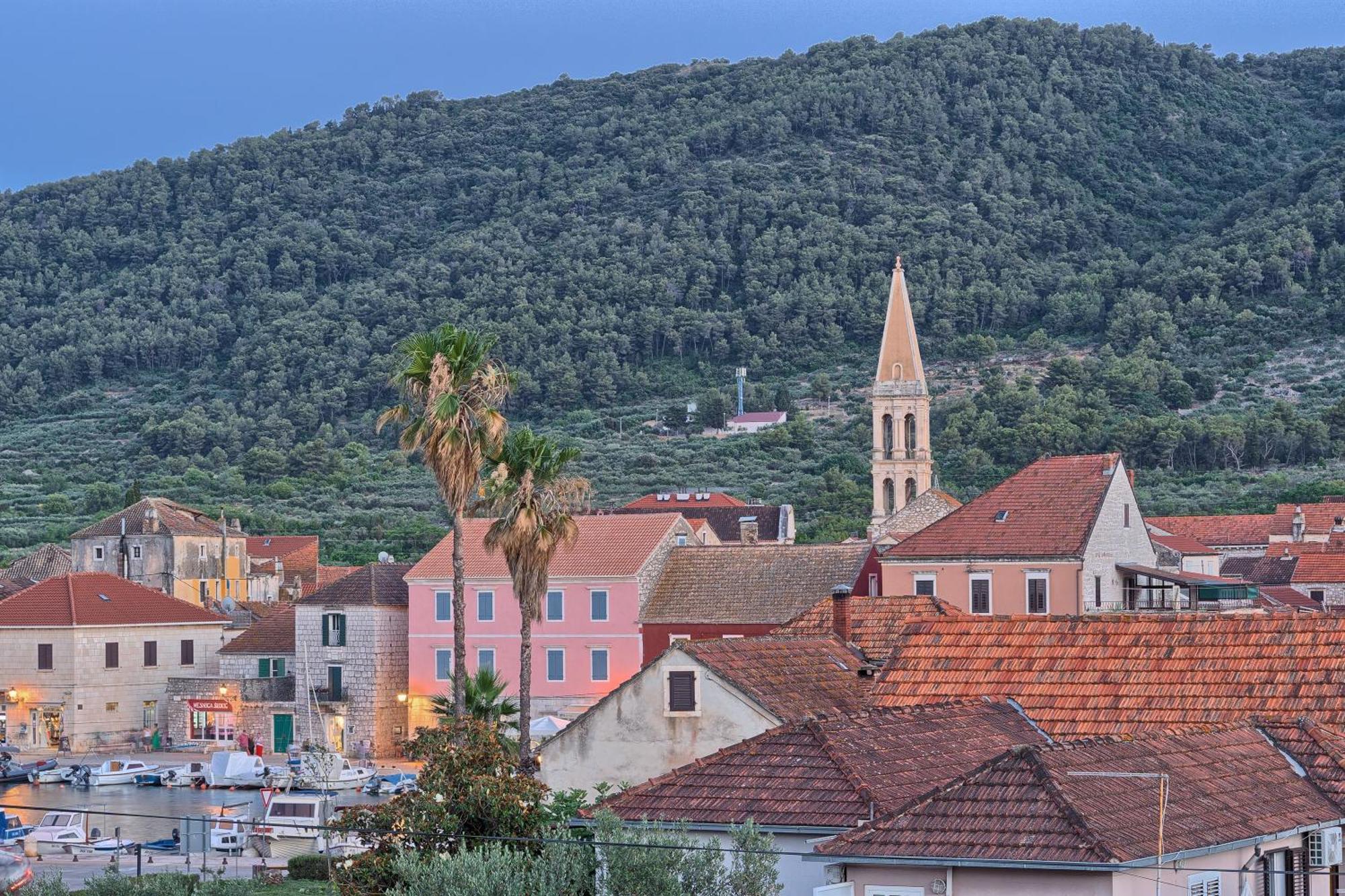 Hvar Luxury Villa And Pool With View In Heart Of Stari Grad Стари Град Экстерьер фото